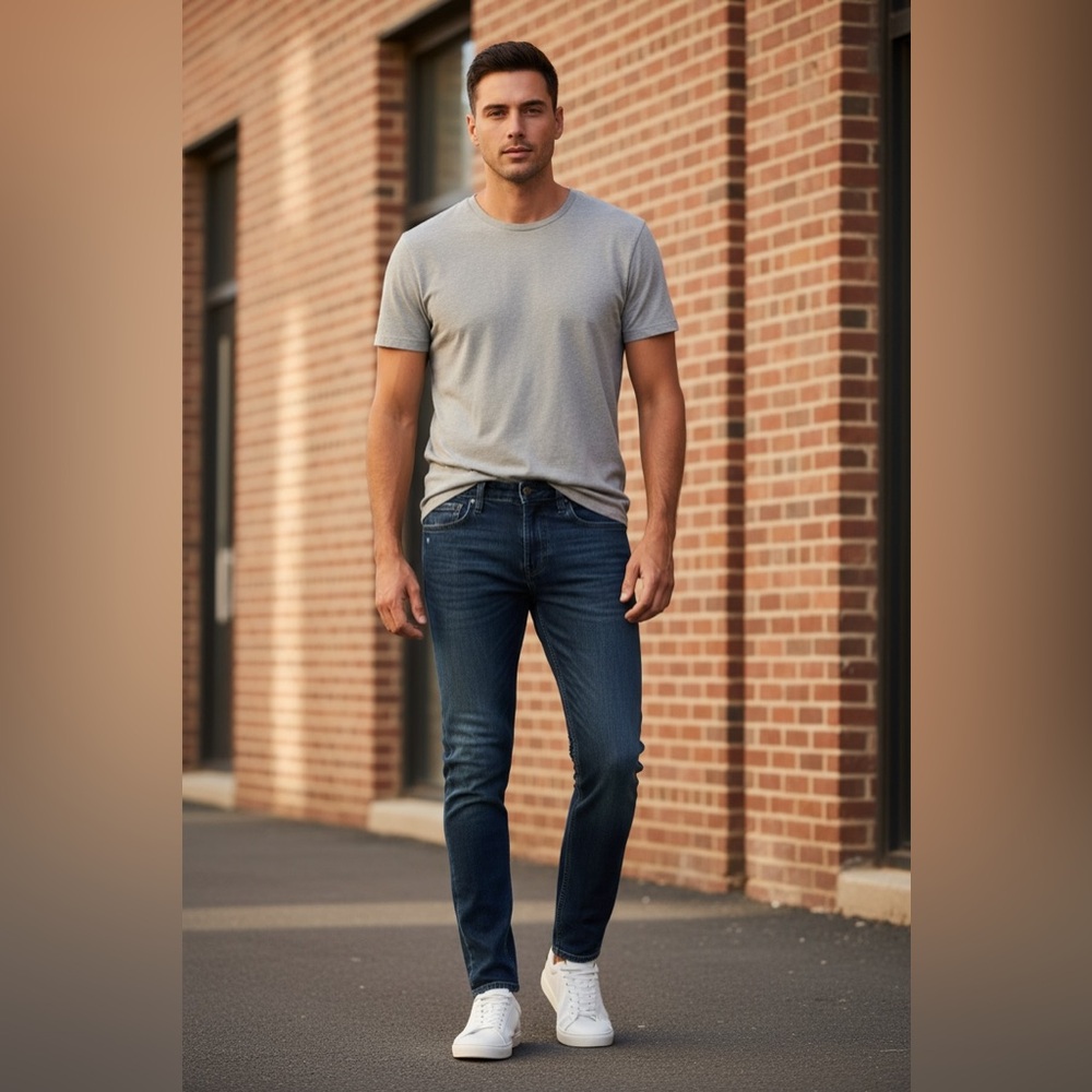 Calvin Klein Jeans Slim Fit - Dark Blue